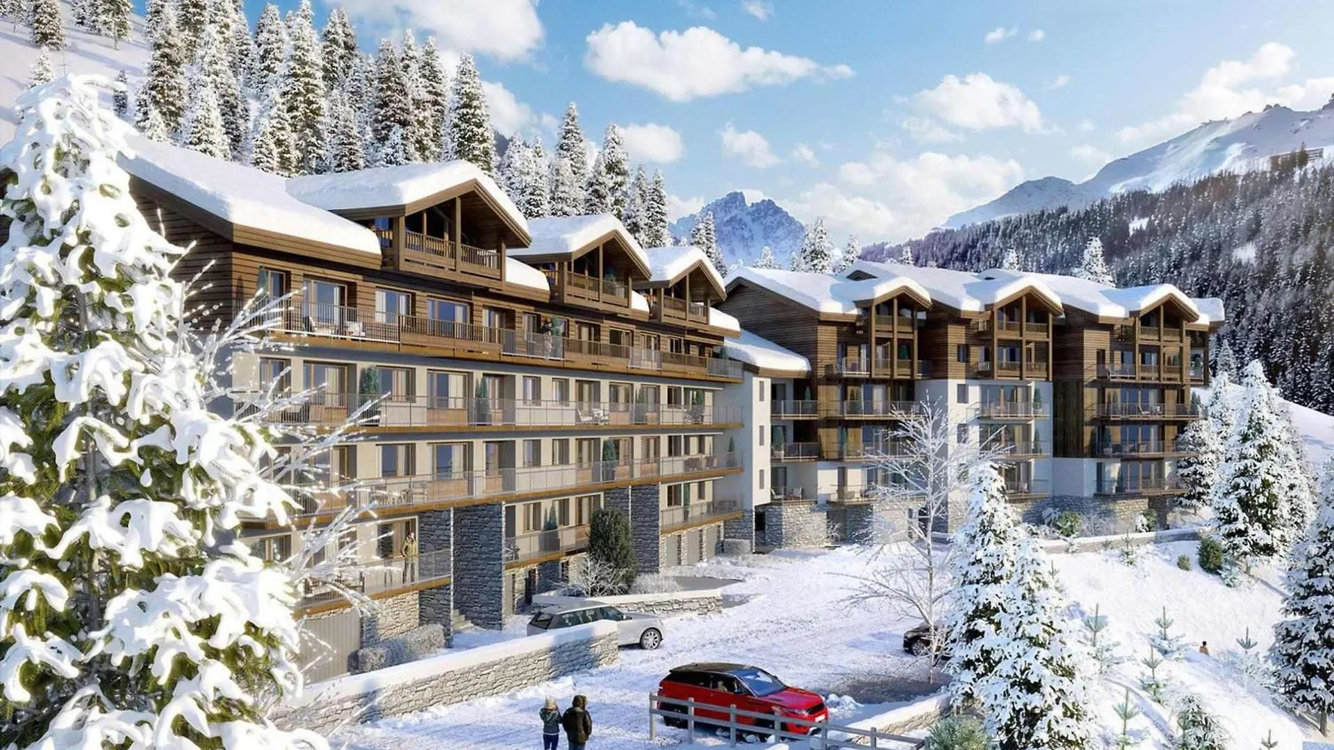 Superbe Appart 6 Chambres A Courchevel Avec Balcon, Casiers A Ski Et Parking - Fr-1-563-116 0*,